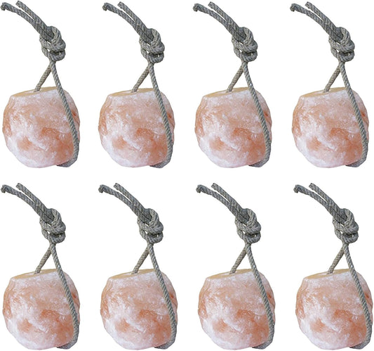 Pierres à Lécher pour Chevaux - Sel de l'Himalaya Pur - Lot de 8