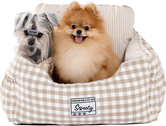 Siège Auto pour Chiens - Sécurité Renforcée - Imperméable et Antidérapant