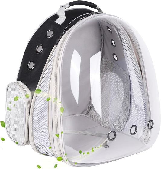 Sac à dos de transport pour chat - Extension frontale - Fenêtre à bulles