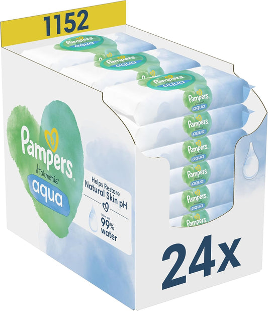 Lingettes Bébé Pampers Harmonie - Sans Plastique - Certifié OEKO-TEX