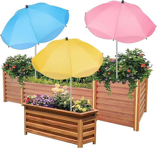 Parasol de Jardin - Protection Solaire 40" - Couverture d'Ombre pour Plantes