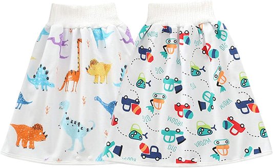 Couches Bébé Lavables - Jupe d’Entraînement - Culotte d’Apprentissage Imperméable