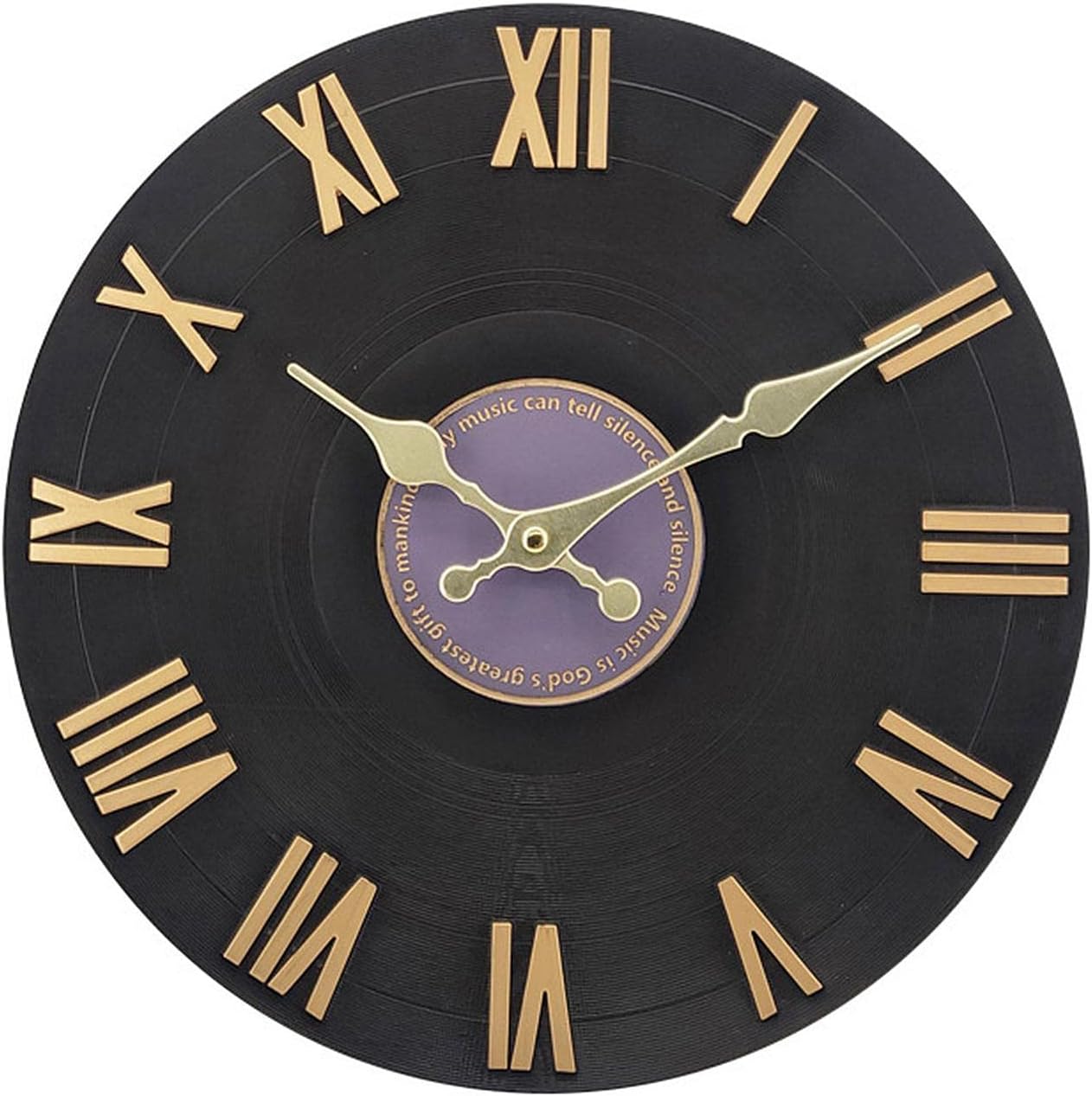 Horloge Murale Extérieure - Étanche et Durable - Chiffres Romains