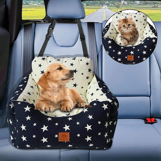 Siège Auto pour Chien - Sécurisé et Lavable - Confort Antidérapant