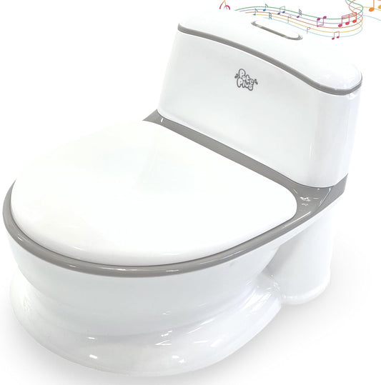 Pot de Toilette Enfant - Design Réaliste - Son de Chasse d'Eau