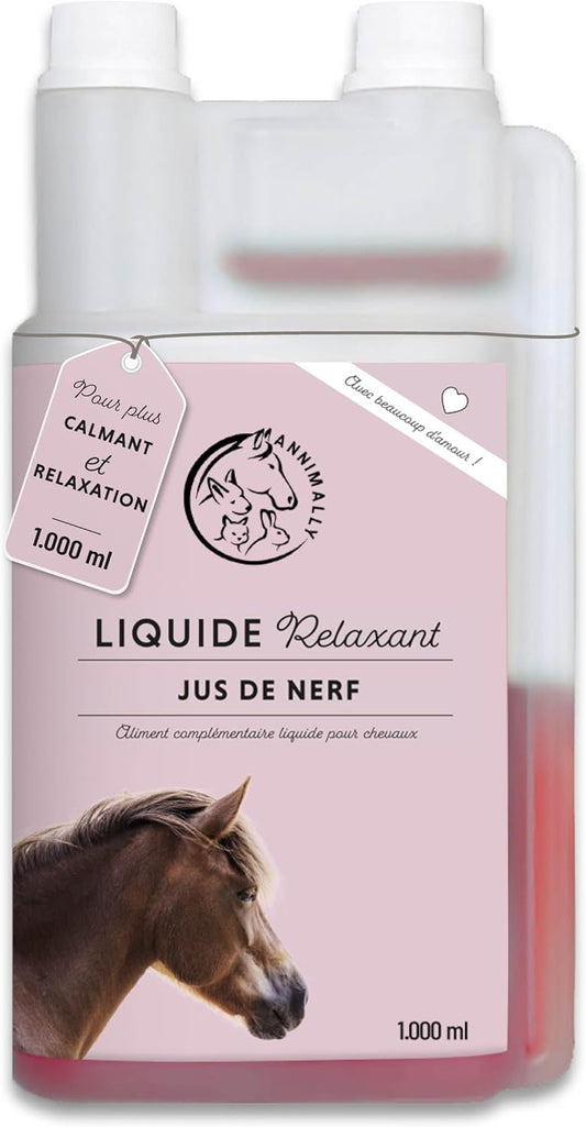 Relax Liquid pour Chevaux - Sédatif Naturel - Formule Apaisante