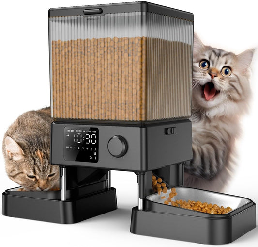 Distributeur Automatique - Nourrir 2 Animaux - Enregistreur Vocal