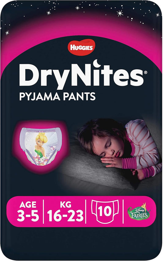 Culottes Absorbantes pour Fille - Lot de 10 - 16-23 kg