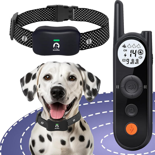 Clôture Électronique pour Chien - 2 en 1 Dressage et Sécurité - Étanche IPX7