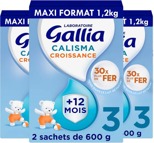 Lait en Poudre pour Bébé - Sans Huile de Palme - Dès 12 Mois