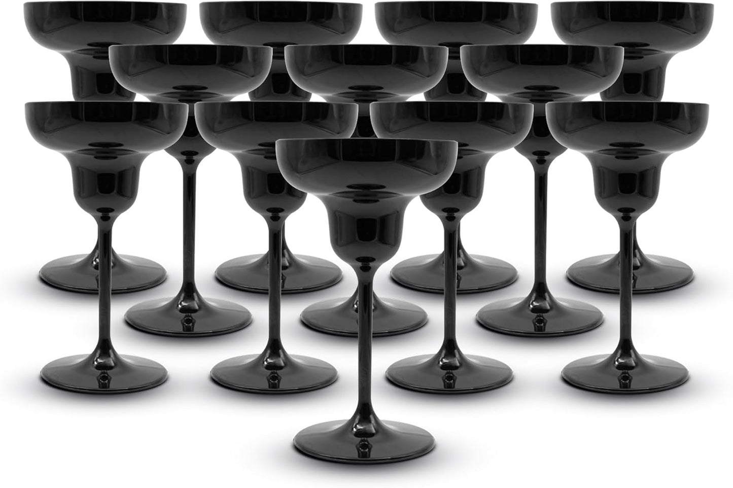 Verres à Cocktail Margarita - Polycarbonate Incassable - Pack de 12