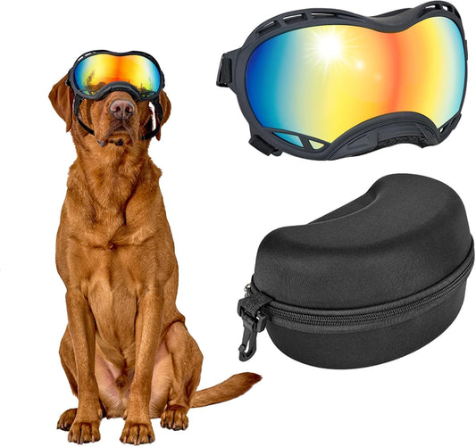 Lunettes de Soleil pour Chien - Protection UV400 - Confort et Durabilité