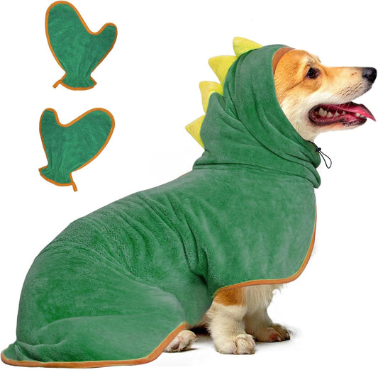 Peignoir pour Chien - Super Absorbant - Microfibre Douce