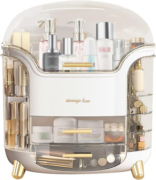 Organisateur de Maquillage - Grande Capacité - Anti-Poussière