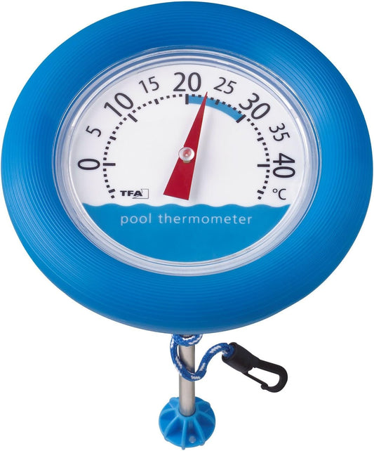 Thermomètre de Piscine - Lecture Facile - Flottant avec Corde