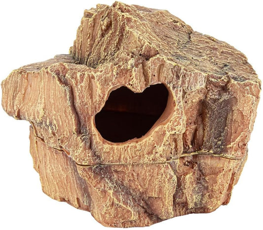 Cachette pour Reptiles - Imitation Roche - Nid de Ponte XL
