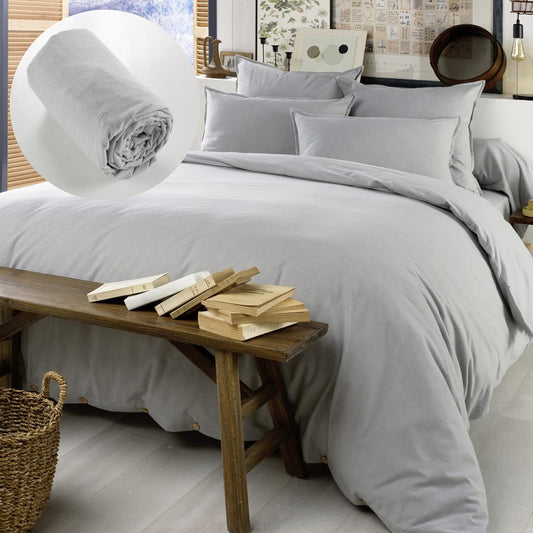 Housse de Couette en Flanelle - Chaude - 260 x 240 cm