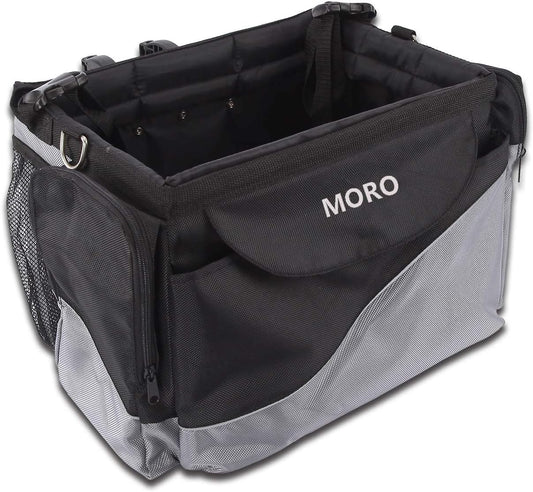 Panier pour Guidon de Vélo - Nylon Résistant - Sangle d'Épaule Réglable