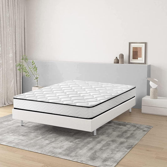 Ensemble Matelas et Sommier - Mousse à Mémoire de Forme - Haute Qualité 140x190