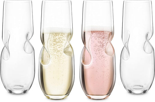 Verres à Champagne - Sans Pied - 300 ml - Final Touch