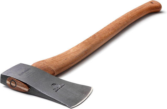 Hache Premium Forgée à la Main - 708mm - Manche en Bois d'Hickory