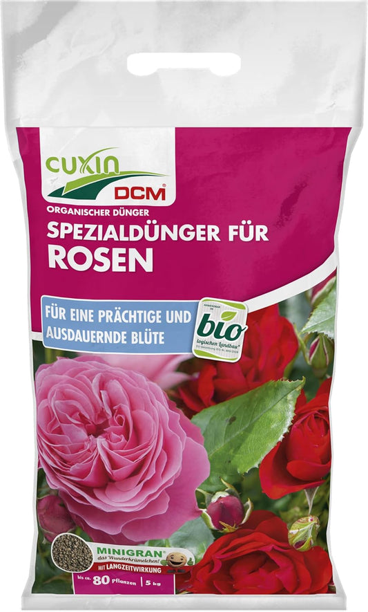 Engrais Organique pour Roses - Technologie MINIGRAN - 5 kg