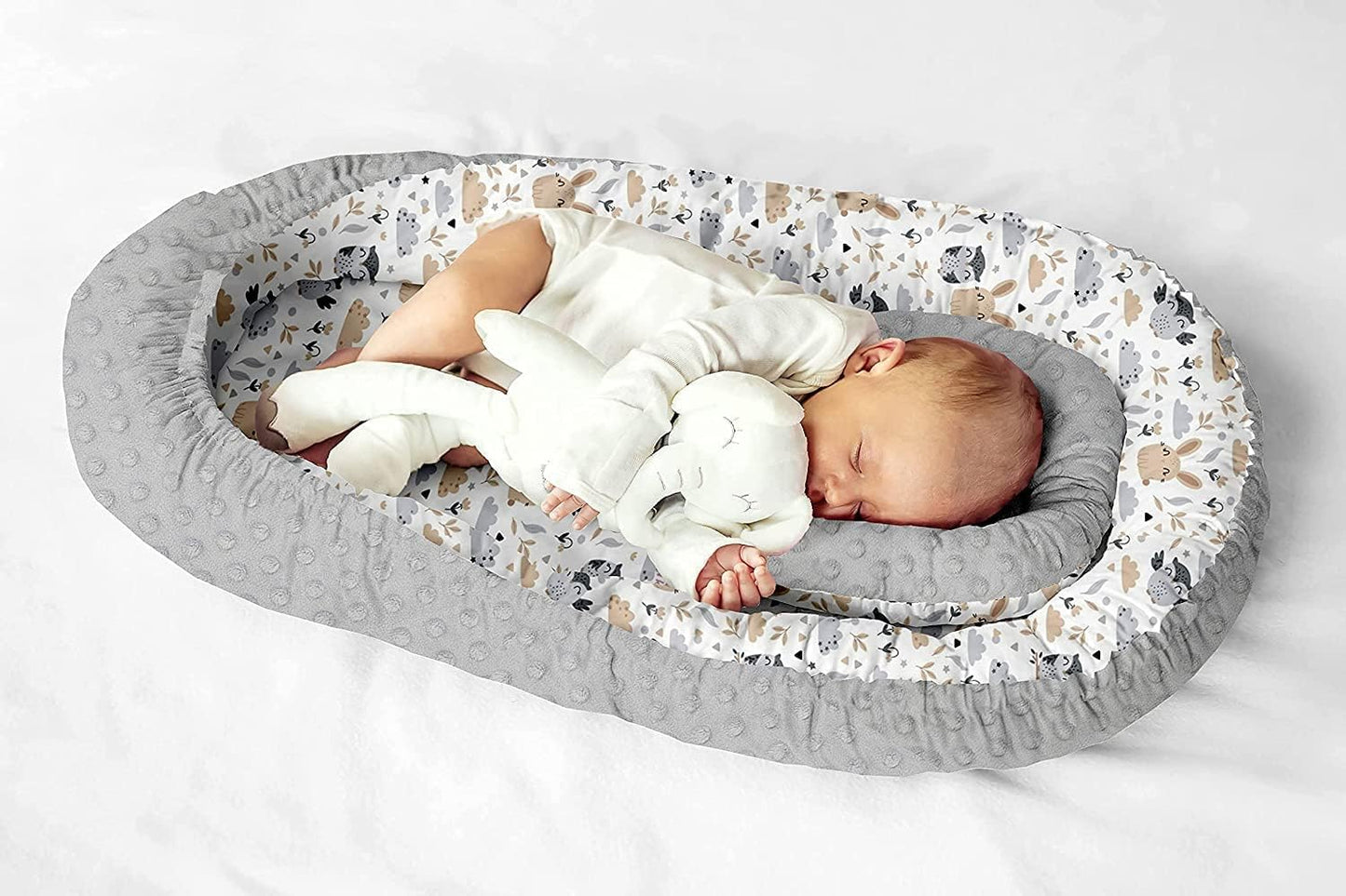 Nid Bébé Multifonctionnel - 100% Coton - Anti-Allergique