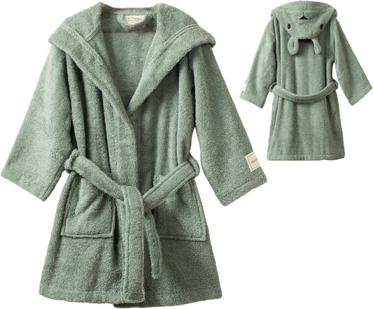 Peignoir Enfant - 100% Coton - Séchage Rapide et Doux