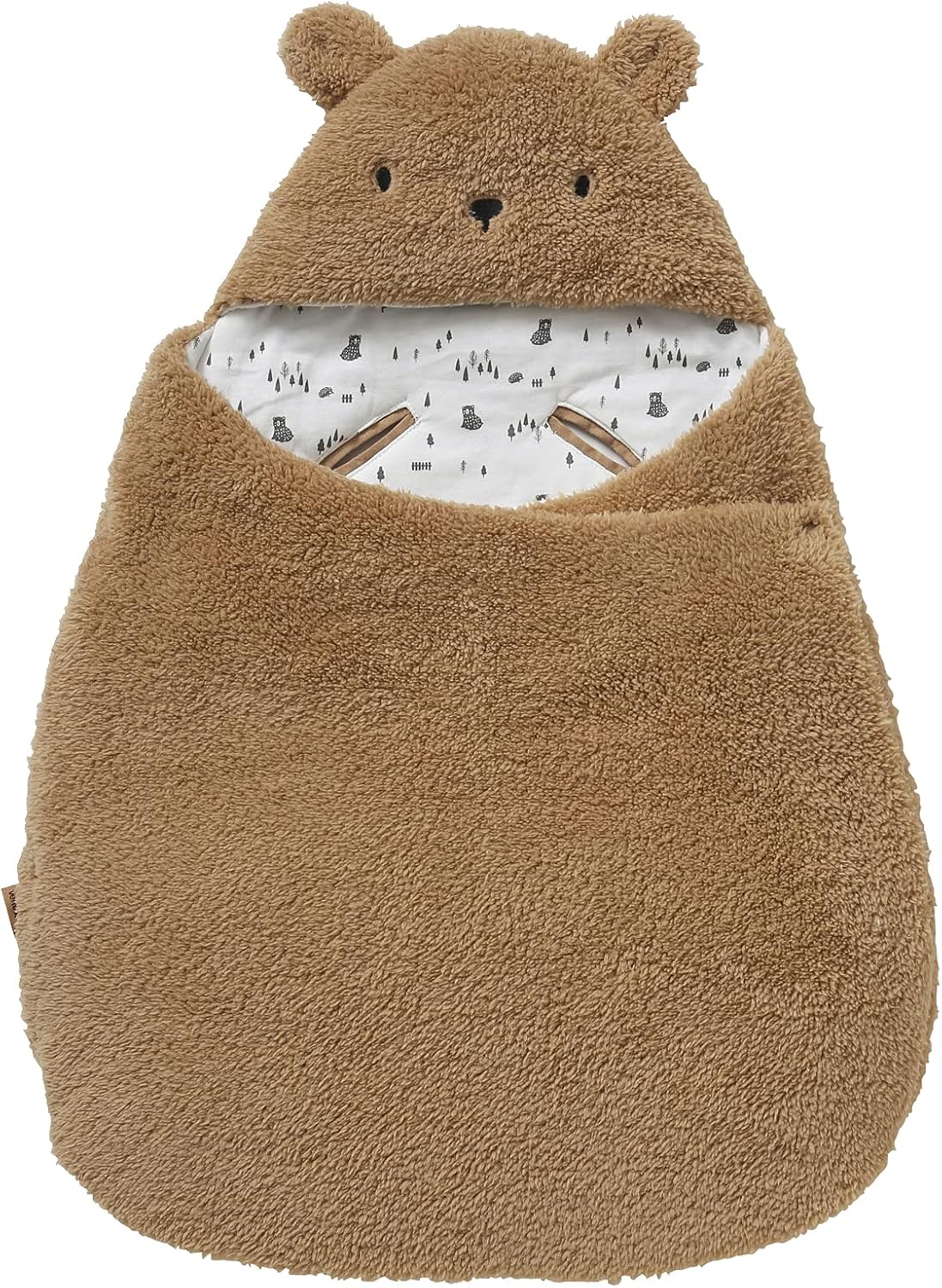 Nid d'Ange Bébé - Peluche Extérieure - Encoches Siège Auto