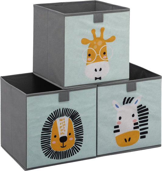 Boîte de Rangement Enfant - Pliable et Multifonction - 28x28x28cm