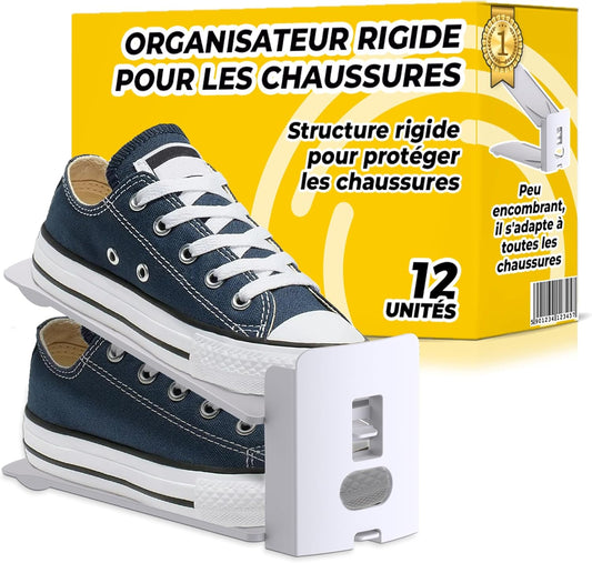 Organisateur Chaussures - Gain de Place - Réglable et Antidérapant