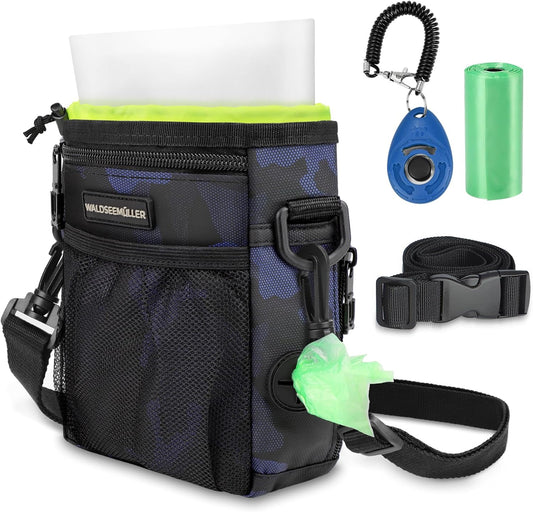 Sac de Dressage pour Chien - Silicone Facile à Nettoyer - Clicker Inclus