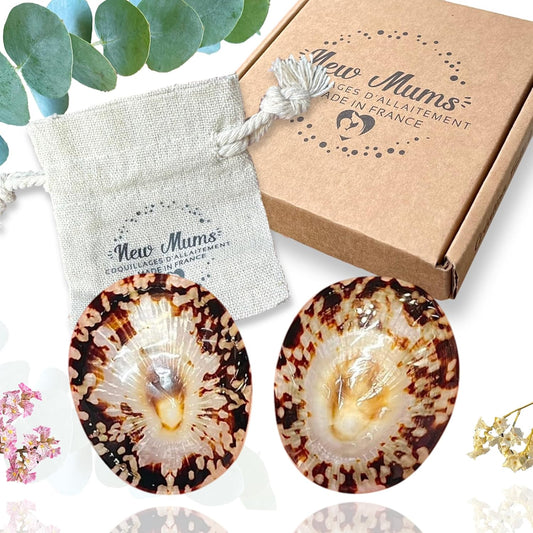 Coquillages d’Allaitement Naturels - Protège-Mamelons - Made in France