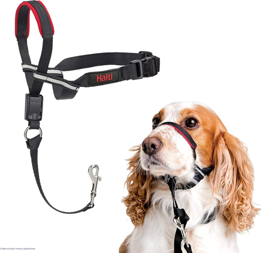 Licol HALTI OptiFit - Taille M - Collier Anti-Traction pour Chiens