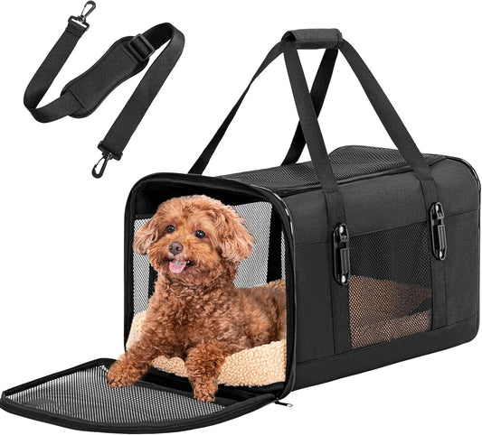 Sac de Transport pour Animaux - Sécurisé pour Voiture - Ventilation Optimale