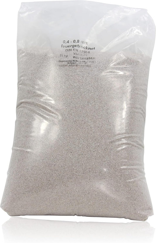 Sable de Quartz Premium - Filtration Efficace - 25 kg