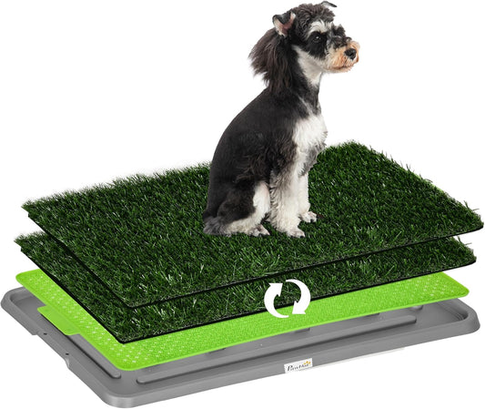 Toilette pour Chien - Grand Tapis Artificiel - Facile à Nettoyer