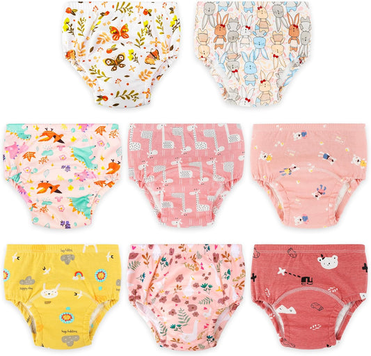 Culotte d'Apprentissage Fille - Lot de 8 - Taille 2-6 Ans