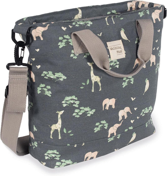 Sac à Langer Polyvalent - Poignées Courtes et Longues - Couleur Anthracite