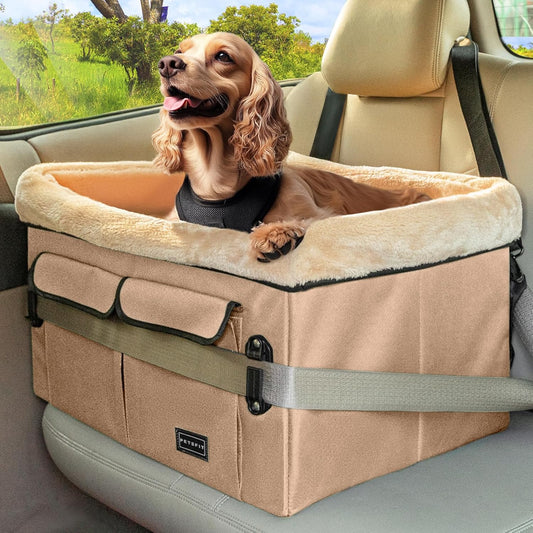 Siège Auto Chien - Sécurité Isofix - Tapis Lavable