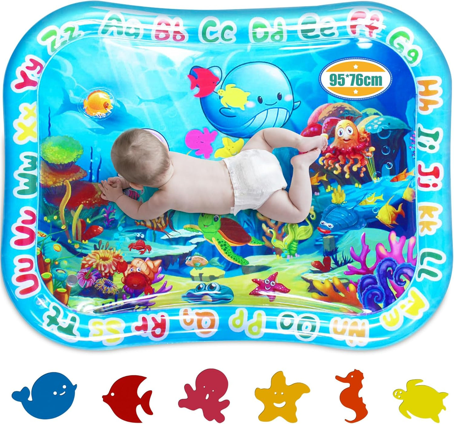 Tapis d'Eau Bébé - XXL 95x76cm - Matériau Écologique
