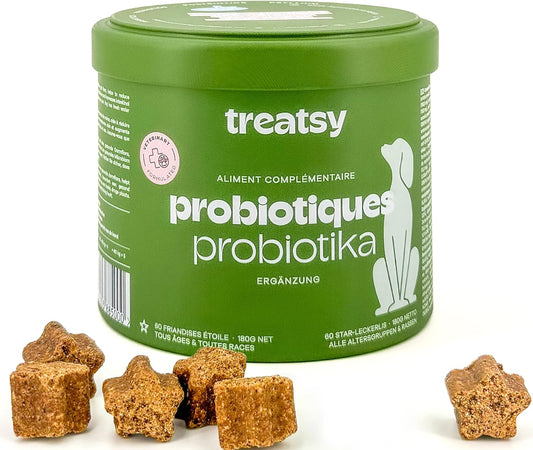 Complément Alimentaire Chien - Digestion Optimale - Pré/Post/Probiotiques