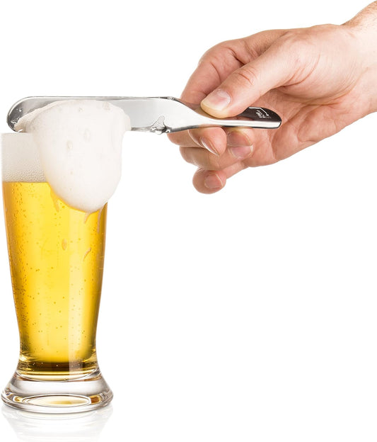Écumoire à Bière - Acier Inoxydable - Design Ergonomique