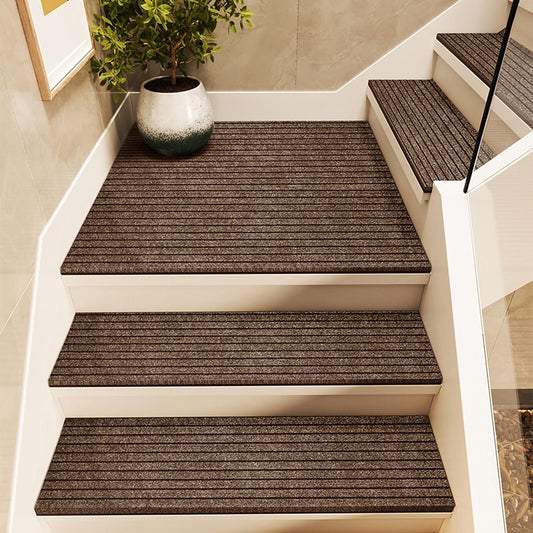 Tapis Escalier Antidérapant - Lavable et Imperméable - Usage Intérieur/Extérieur