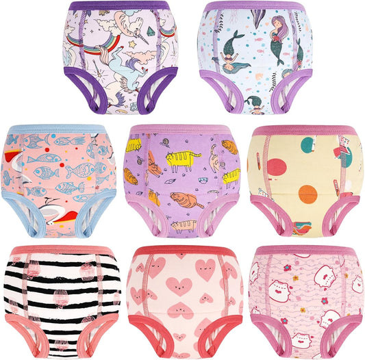 Culotte d'Apprentissage Fille - 100% Coton - Absorption Optimale