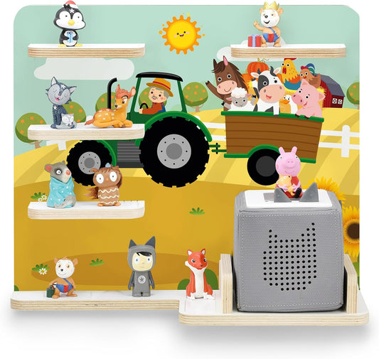 Étagère pour Boîte à Musique - Fonction Magnétique - 35 Figurines