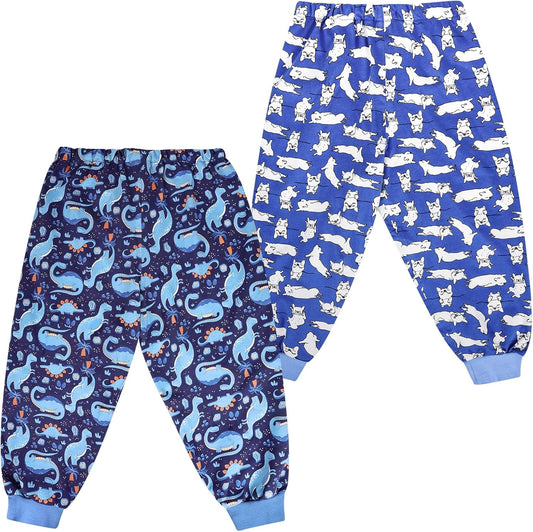 Pantalon d'Apprentissage Propreté - Absorbant & Anti-Fuites - Dino & Chien