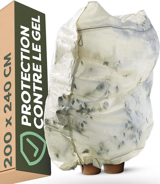 Housse de Protection pour Plantes - Matériau Épais - Avec Sac de Rangement