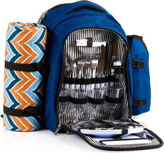 Sac à dos de pique-nique - 32 pièces - Pour 4 personnes