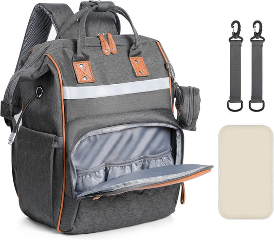 Sac à Dos à Langer - Grande Capacité - Multiples Poches Isothermes